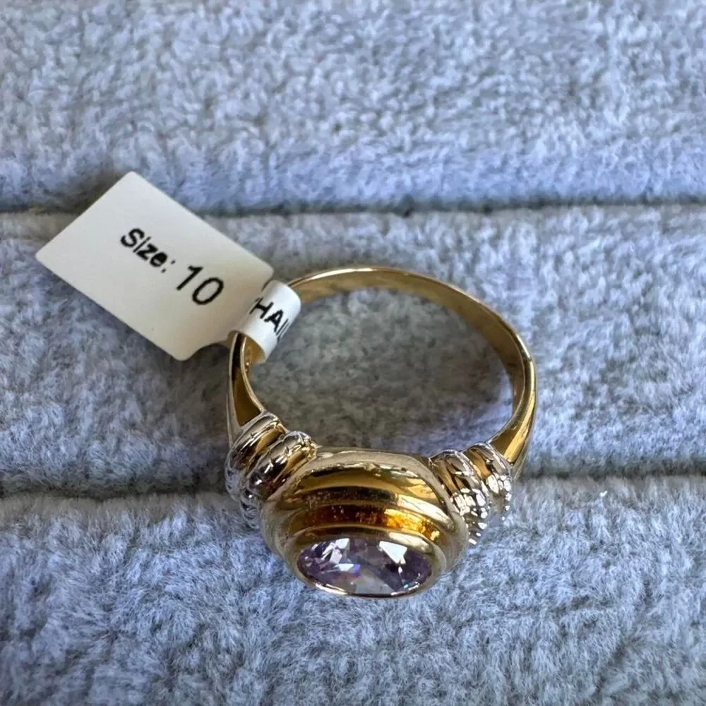 Unbranded Women's Purple and Gold Jewellery